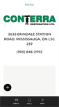 Mobile Screenshot of conterra.ca